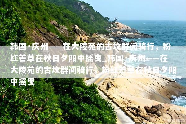 韩国·庆州——在大陵苑的古坟群间骑行，粉红芒草在秋日夕阳中摇曳_韩国·庆州——在大陵苑的古坟群间骑行，粉红芒草在秋日夕阳中摇曳